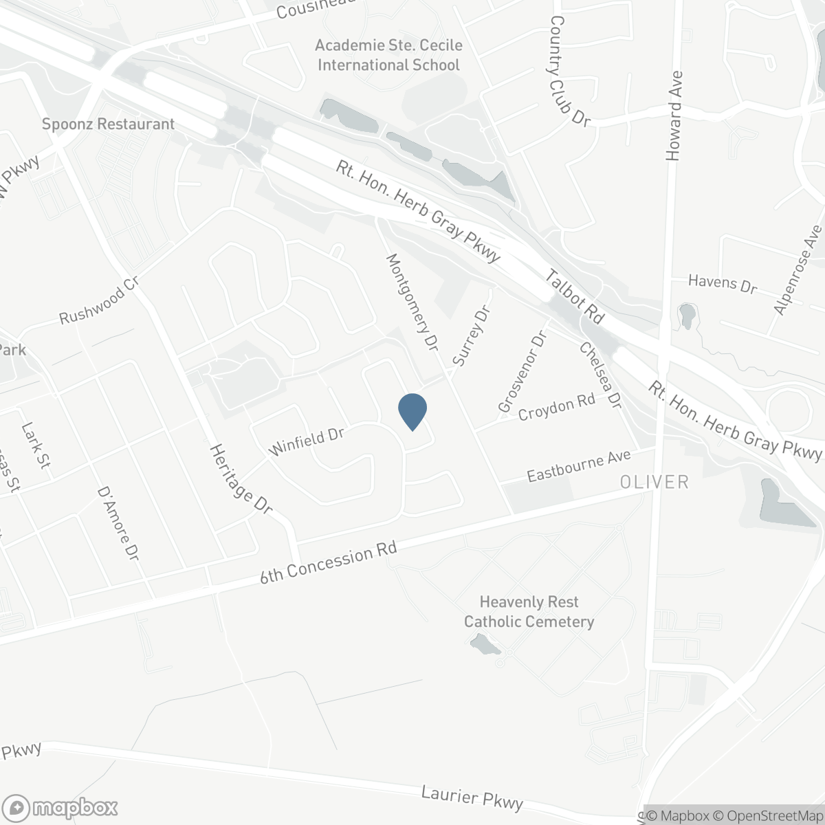 1292 Kenwick Way, LaSalle, Ontario N9H 2H1
